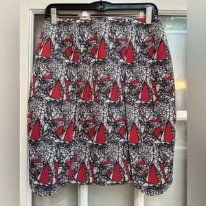 Revolve Angelys Balek Perforated Mini Dot Art To Wear Skirt Women’s Size 8 Med